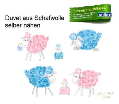 7. Schnittmuster_ Duvet aus Schafwolle selber nähen