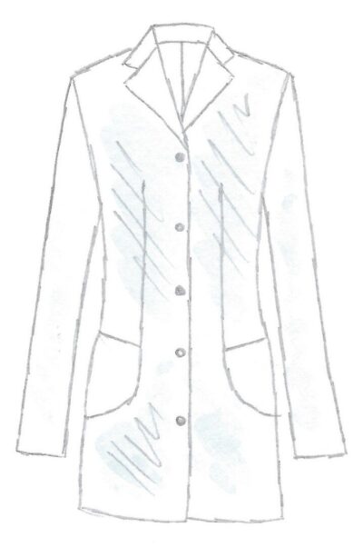 enger-5-Knopf-Blazer
